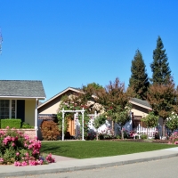 Artificial Grass Carpet Del Mar, California Home And Garden, Landscaping Ideas For Front Yard