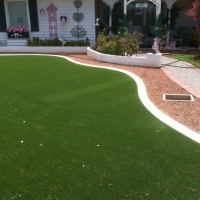 Artificial Grass Installation Harbison Canyon, California Landscape Design, Front Yard Landscaping Ideas