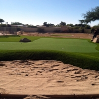 Artificial Lawn Del Mar, California Putting Green Turf, Backyard Designs