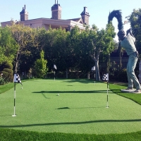 Artificial Turf Installation Bonita, California Outdoor Putting Green, Backyard Designs