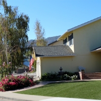 Artificial Turf Installation San Pasqual, California Backyard Playground, Front Yard