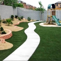 Fake Grass Harbison Canyon, California Garden Ideas, Backyard Design