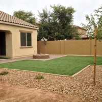 Fake Turf Del Mar, California Paver Patio, Backyard Landscaping Ideas