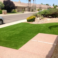 Faux Grass El Cajon, California Home And Garden, Front Yard