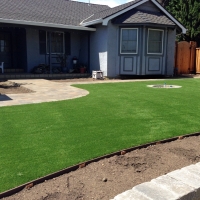 Green Lawn La Jolla, California Roof Top, Front Yard Landscaping