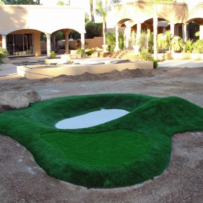 Artificial Turf Installation Casa de Oro-Mount Helix, California Putting Green Turf, Commercial Landscape