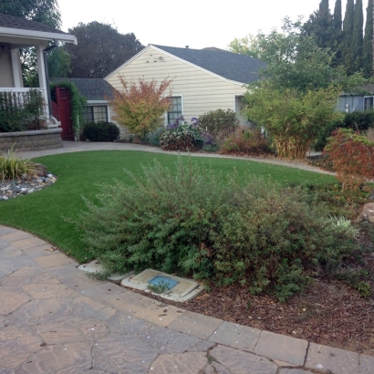 Artificial Turf Installation Escondido, California Landscaping, Front Yard Design