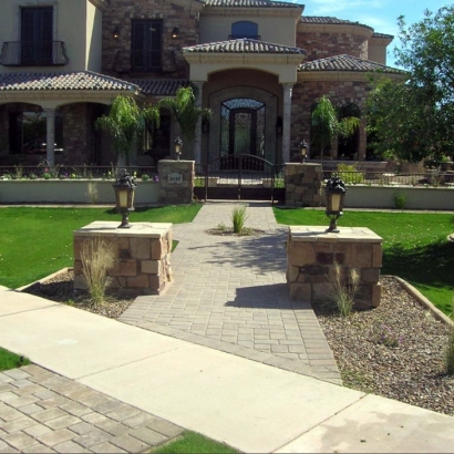 Fake Turf Holtville, California Landscape Photos, Small Front Yard Landscaping