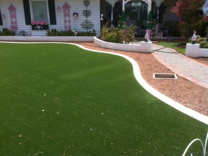 Artificial Grass Installation Harbison Canyon, California Landscape Design, Front Yard Landscaping Ideas