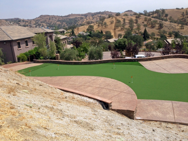 Artificial Lawn San Diego Country Estates, California Indoor Putting Greens, Backyard Designs