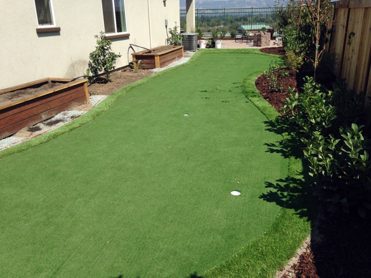 Artificial Turf Cost Rancho Santa Fe, California How To Build A Putting Green, Backyard Design