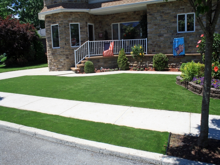 Artificial Turf Installation Bonsall, California Lawn And Landscape, Front Yard Design