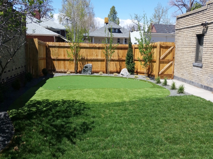 Artificial Turf Installation Bonsall, California Putting Greens, Backyard Ideas