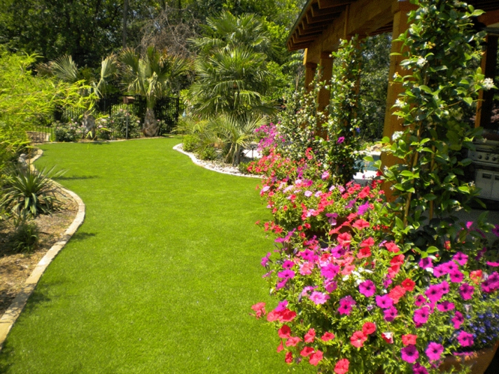 Fake Lawn La Jolla, California Landscape Rock, Backyard Landscaping Ideas