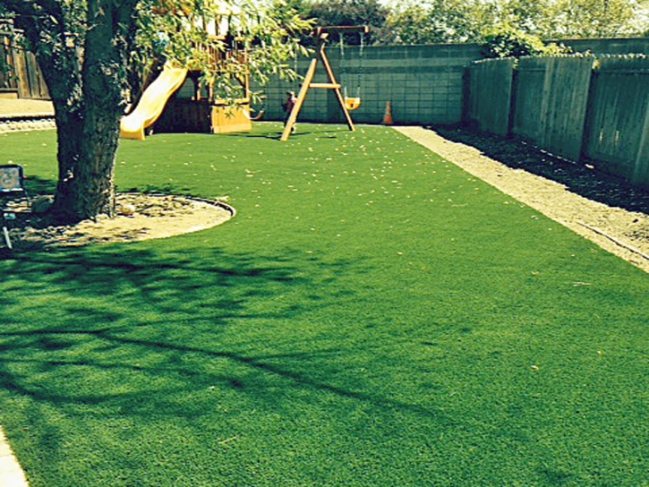 Fake Lawn National City, California Backyard Deck Ideas, Backyard Landscaping Ideas