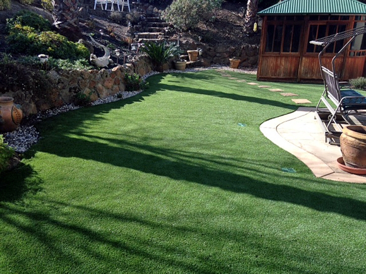 Fake Lawn Oceanside, California Roof Top, Backyard Garden Ideas