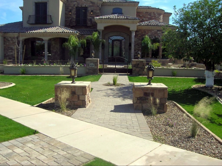 Fake Turf Holtville, California Landscape Photos, Small Front Yard Landscaping