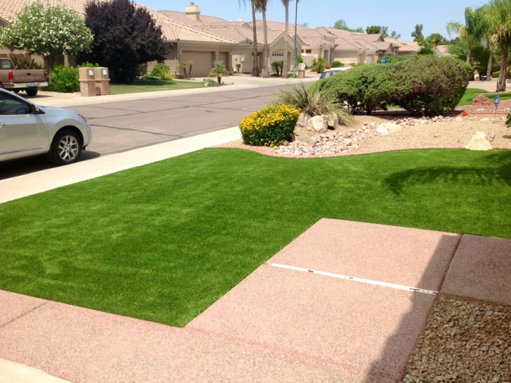 Faux Grass El Cajon, California Home And Garden, Front Yard