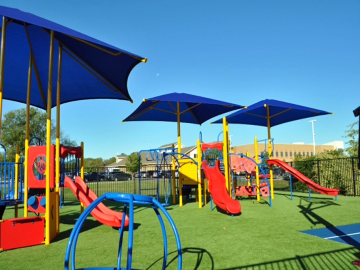 Faux Grass Oceanside, California Playground Flooring, Recreational Areas