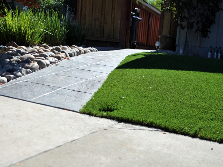 Grass Turf La Mesa, California Landscape Rock, Front Yard Landscape Ideas