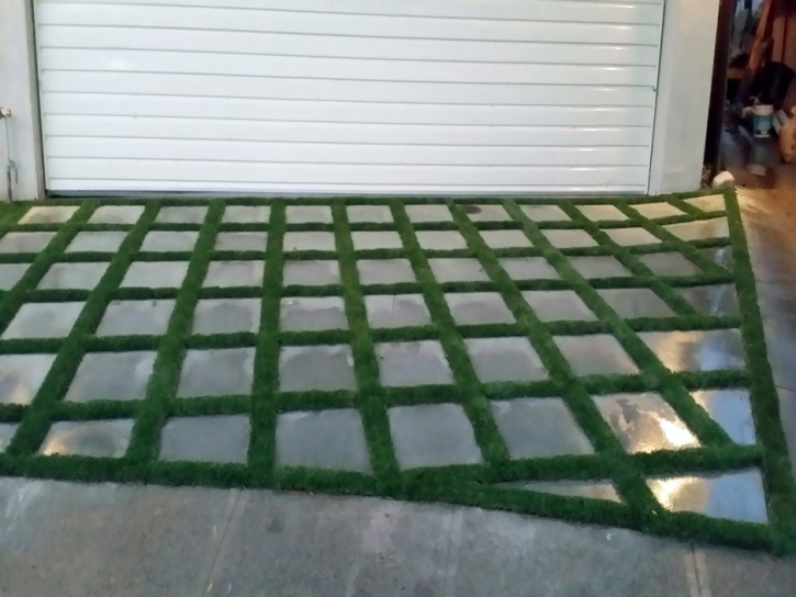 Plastic Grass Solana Beach, California Landscape Design, Front Yard Landscaping Ideas