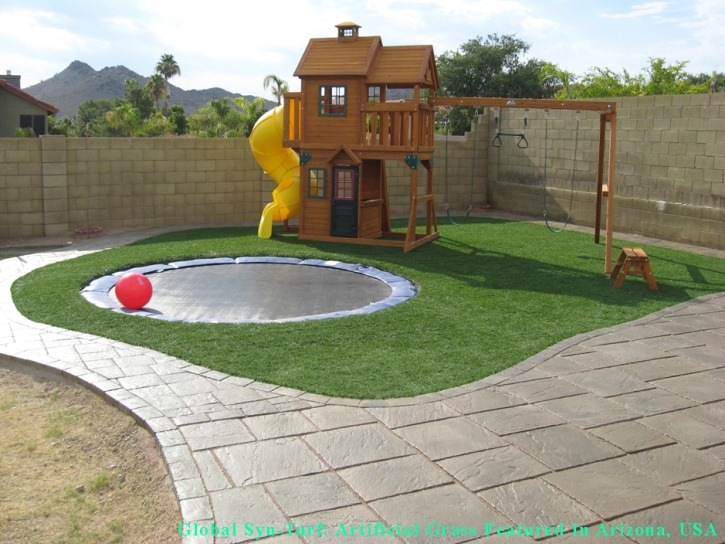 Synthetic Lawn La Jolla, California Landscape Rock, Backyards